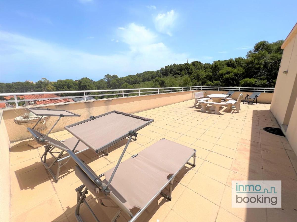 Ático Green , con Piscina , Barbacoa y parking Salou Esterno foto